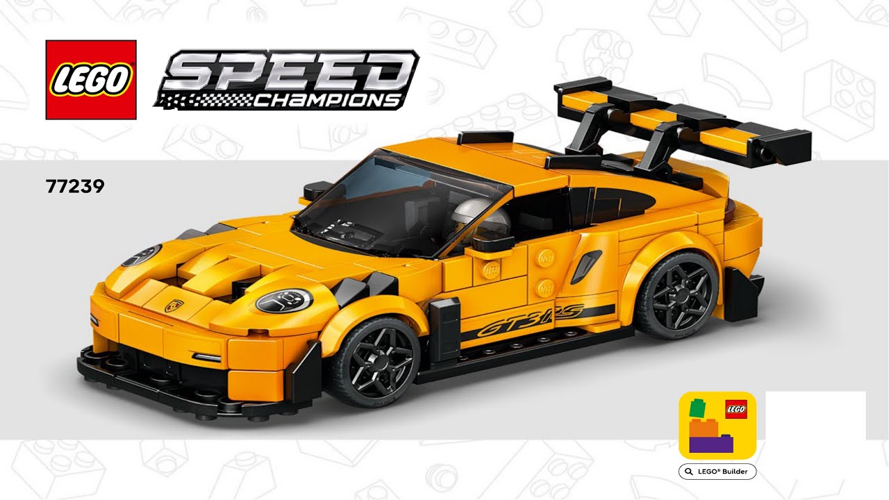 LEGO Instructions - Speed Champions - 77239 - Porsche 911 GT3 RS - Porsche