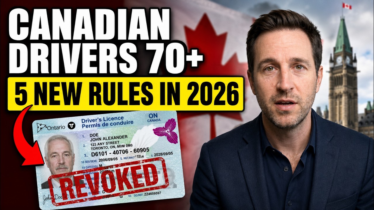 🚨 5 Driving Rules Hitting Canadian Seniors in 2026 &mdash; Most Over-70s Miss Number 4