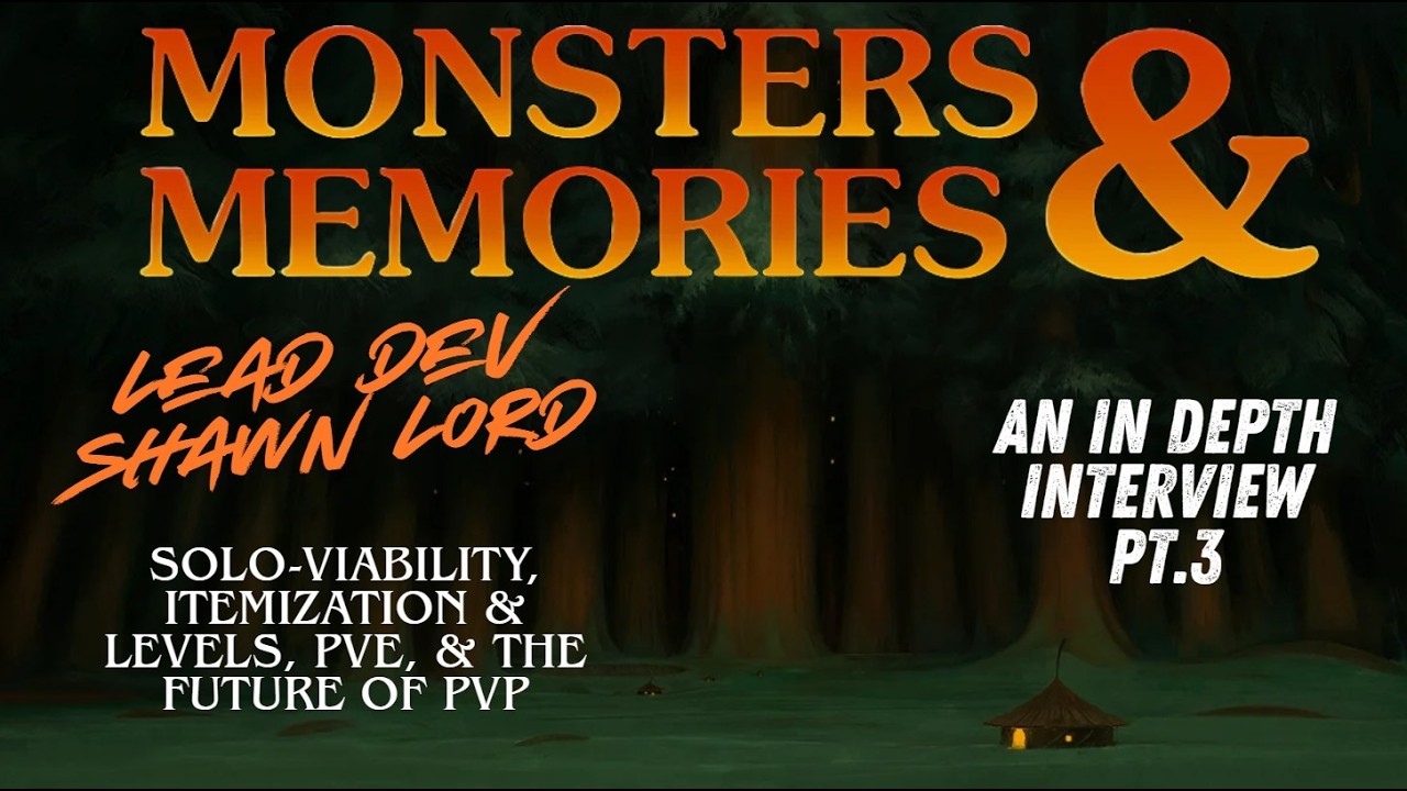 Monsters & Memories &mdash; Интервью с ведущим разработчиком Шоном Лордом, часть 3