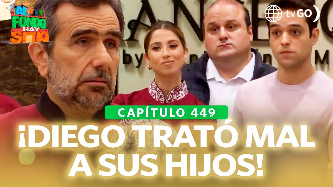 Al Fondo hay Sitio 11: Diego ofendió a Alessia y Cristóbal  (Capítulo n°449)