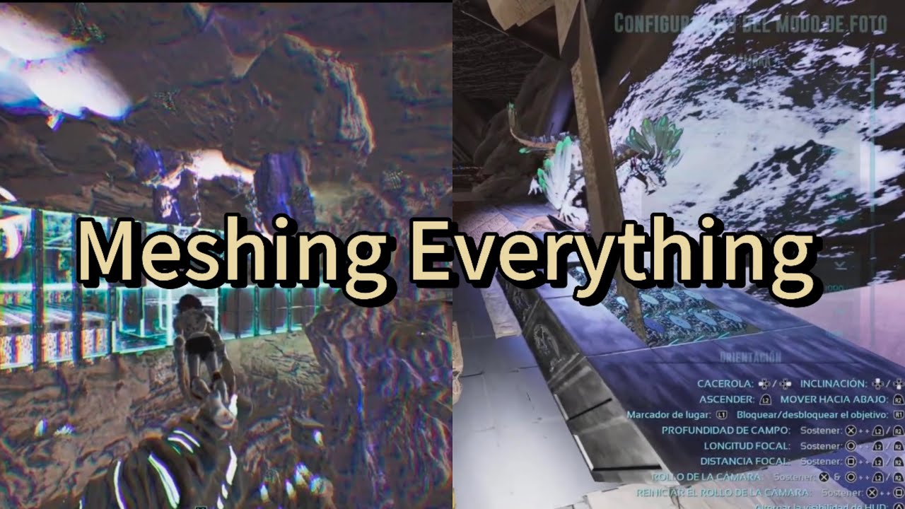 Wiping & Meshing every Bases in Ark Ascended Official Small Tribes | Mesh Bases & Shadow Cave 🏖️