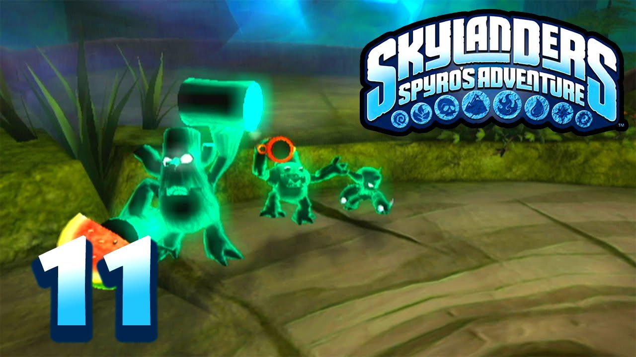 Skylanders: Spyro's Adventure (Wii) Walkthrough Part 11: Falling Forest