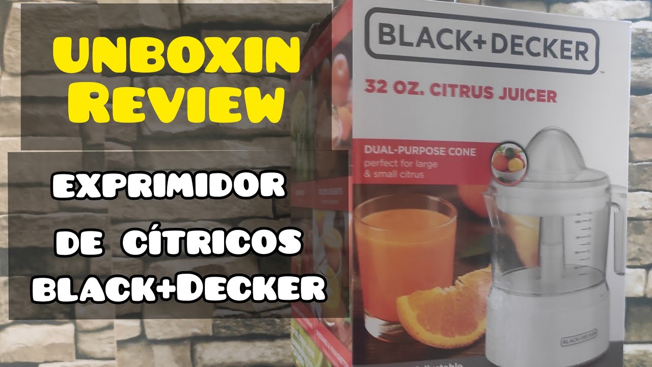 Exprimidor de Cítricos Black+Decker Es Bueno? vale la pena? Review