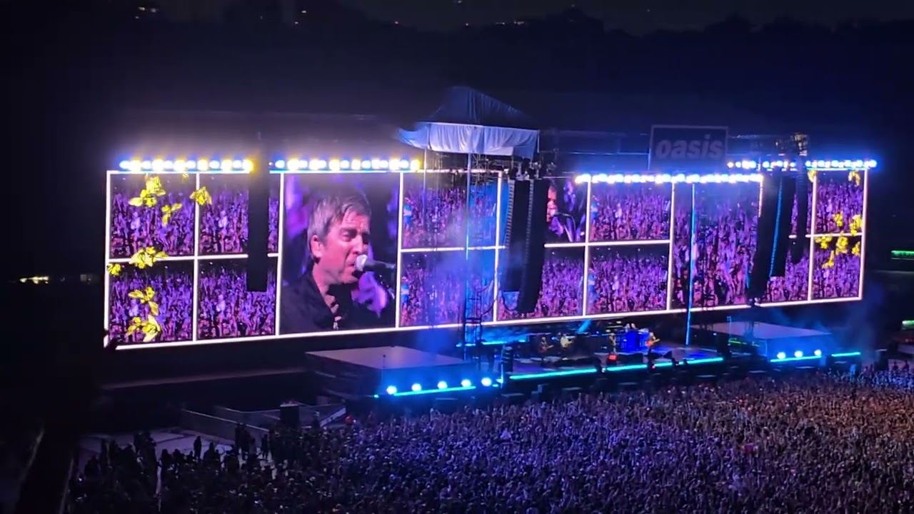 Oasis - Dont Look Back Anger (Estádio do Morumbi - São Paulo 2025)