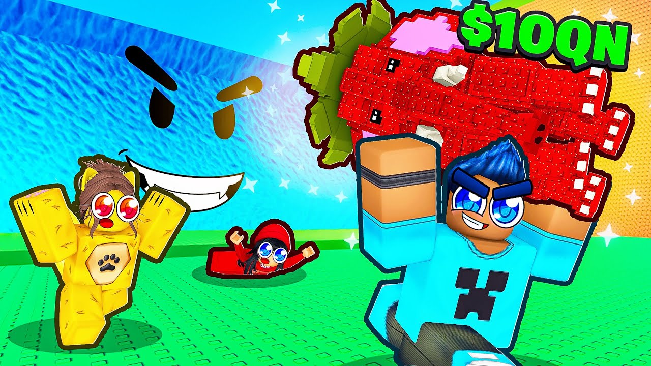 Eu consegui o BRAINROT mais RARO de FUJA DO TSUNAMI PARA BRAINROTS