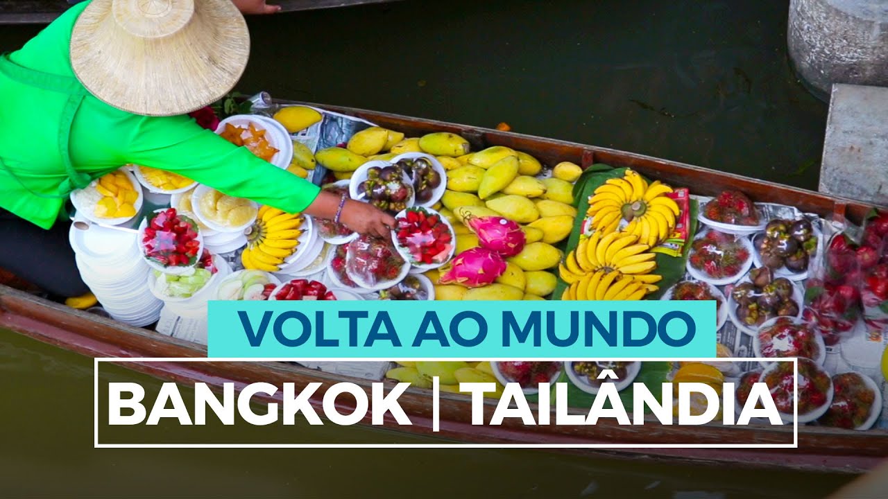Bangkok com Crianças - Floating Market | Tailândia 🇹🇭  Viagem com Crianças | Ases a Bordo