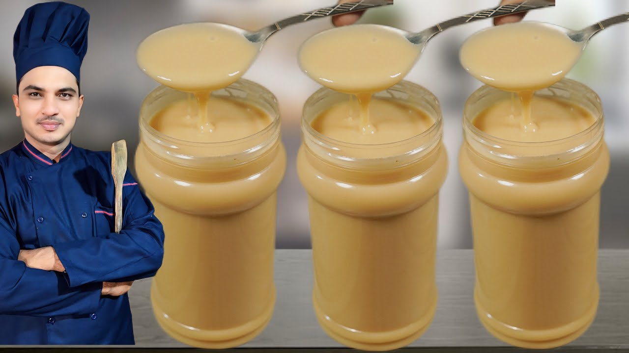 Homemade Condensed Milk Recipe|How To Make Condensed Milk At Home|Chef M Afzal|