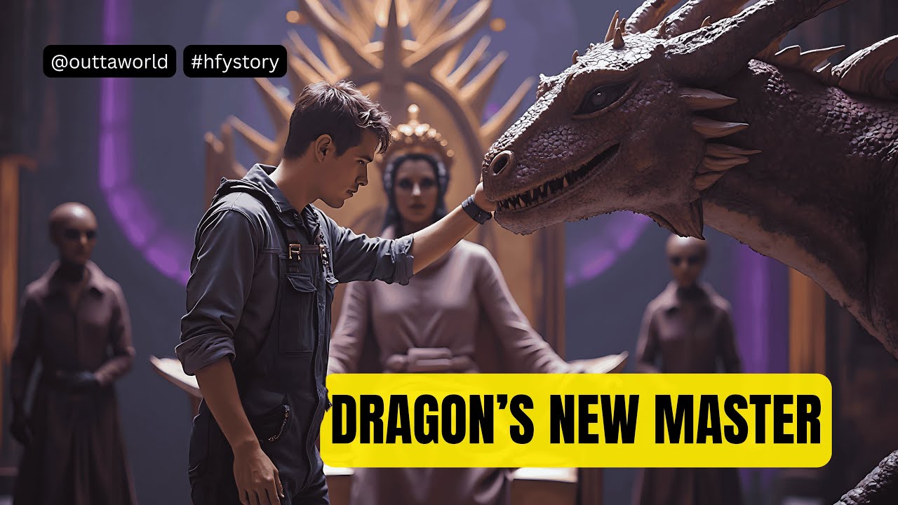 Alien Queen Shocked When Her Deadliest Dragon Obeys a Human Mechanic Instead | Best HFY Story