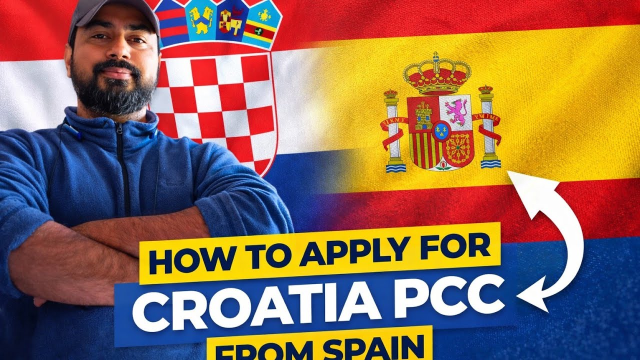 Spain में रहते हुए Croatia PCC कैसे निकालें? | Complete Guide #croatiapcc #spainimmigration 