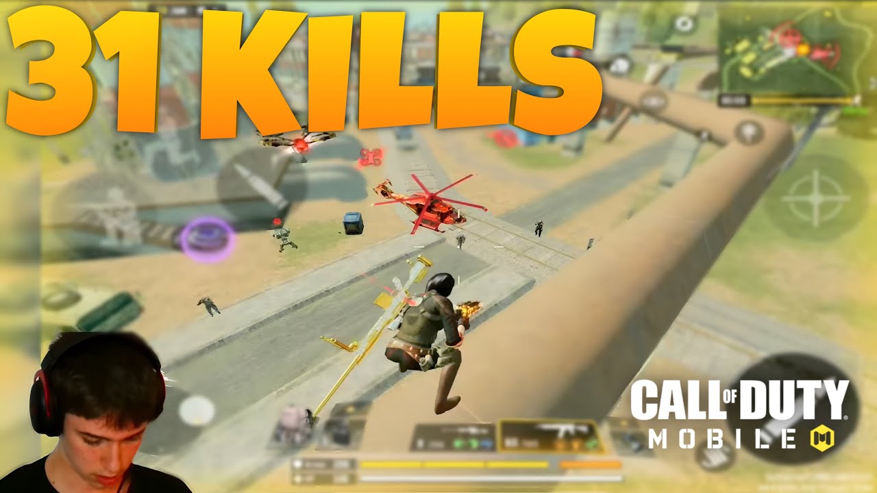 Solo VS Squads 31Kills Call of Duty Mobile Battle Royale Gameplay