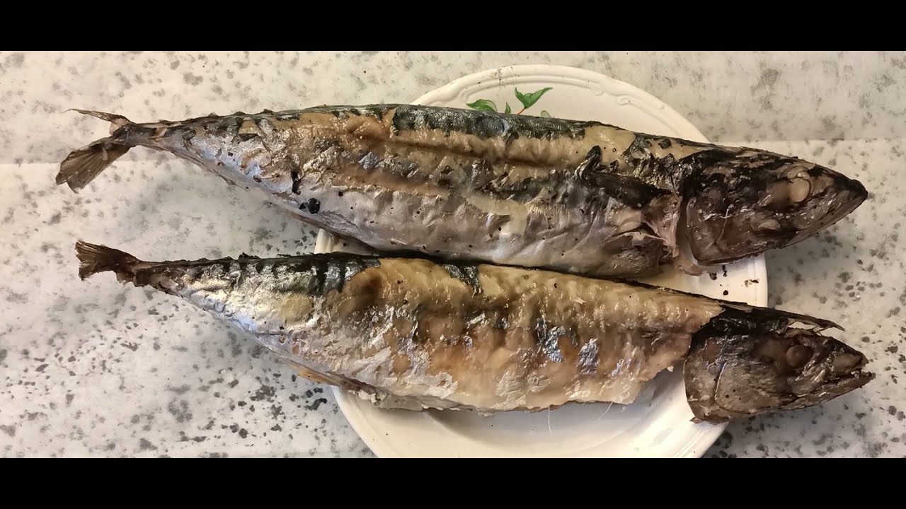 скумбрия в фольге на мангале