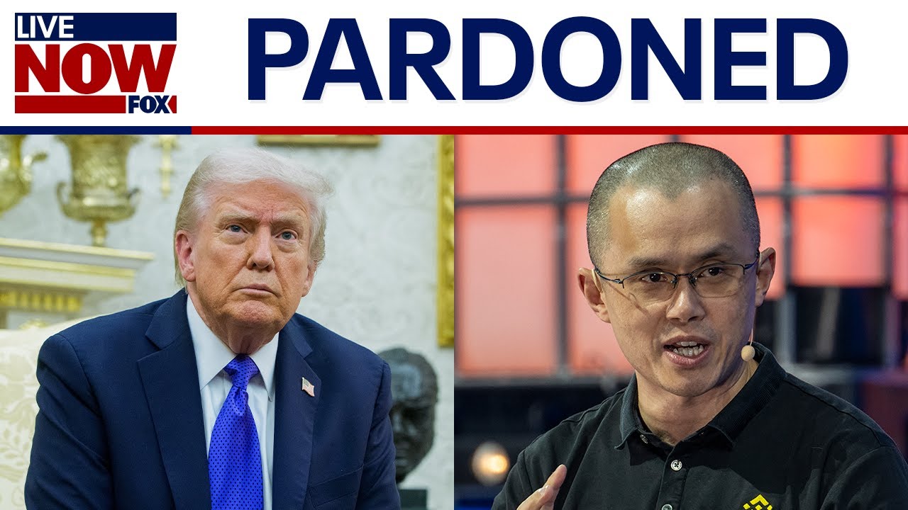 Trump pardons convicted Binance founder Changpeng Zhao