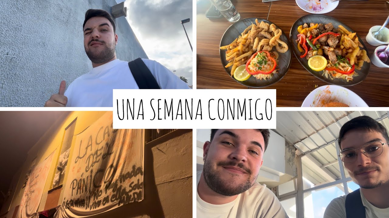 Una semana conmigo | trabajos del máster, decoración navidad, casa del terror (Telde) y almuerzo 📚👻🍰