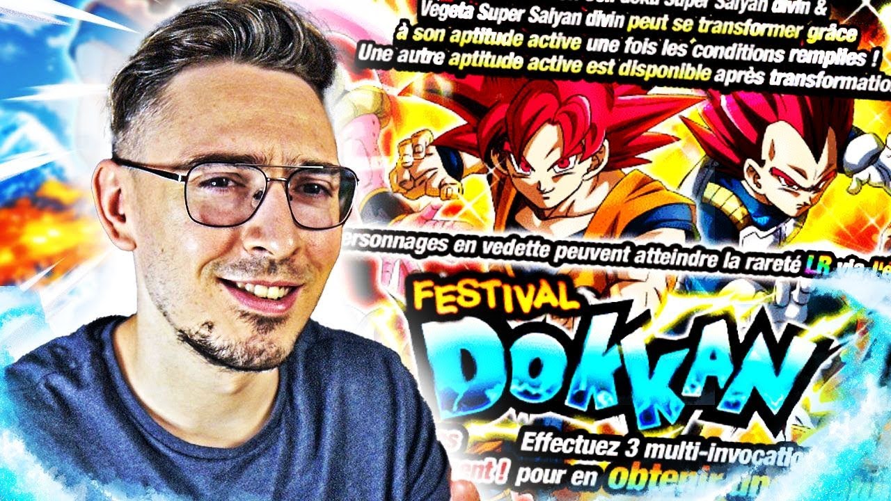 INVOCATION 7 ANS GOKU VEGETA GOD LR - DOKKAN BATTLE