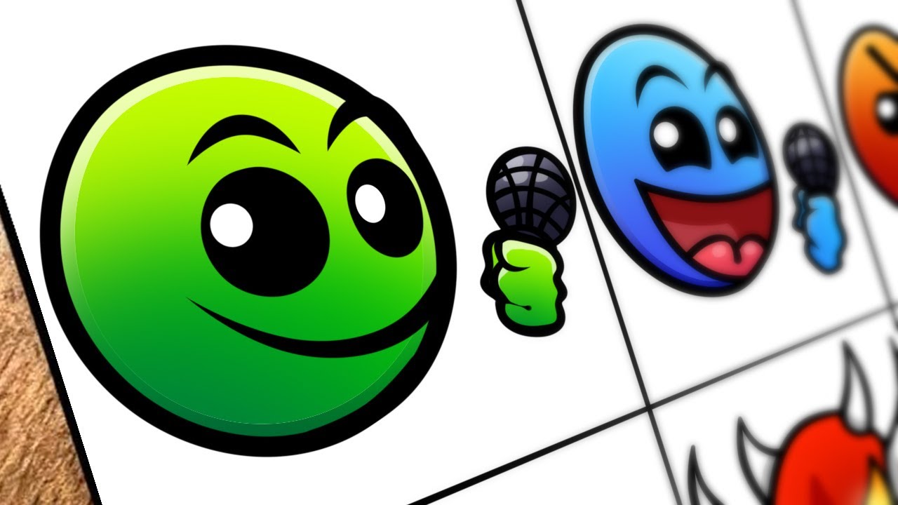 Drawing Friday Night Funkin' - Fire In The Hole (BREEZY UPDATE) - Lobotomy Geometry Dash 2.2
