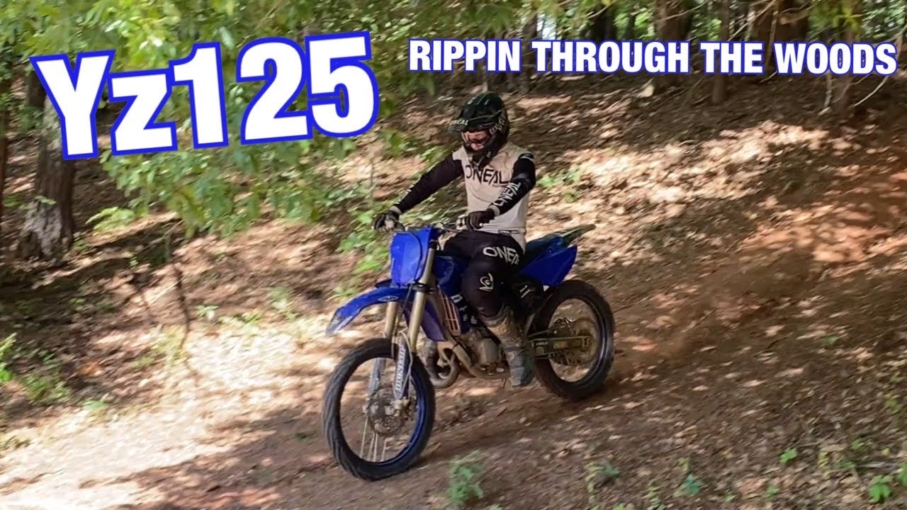 *YZ125 RIPPIN'* | sent it through a creek |