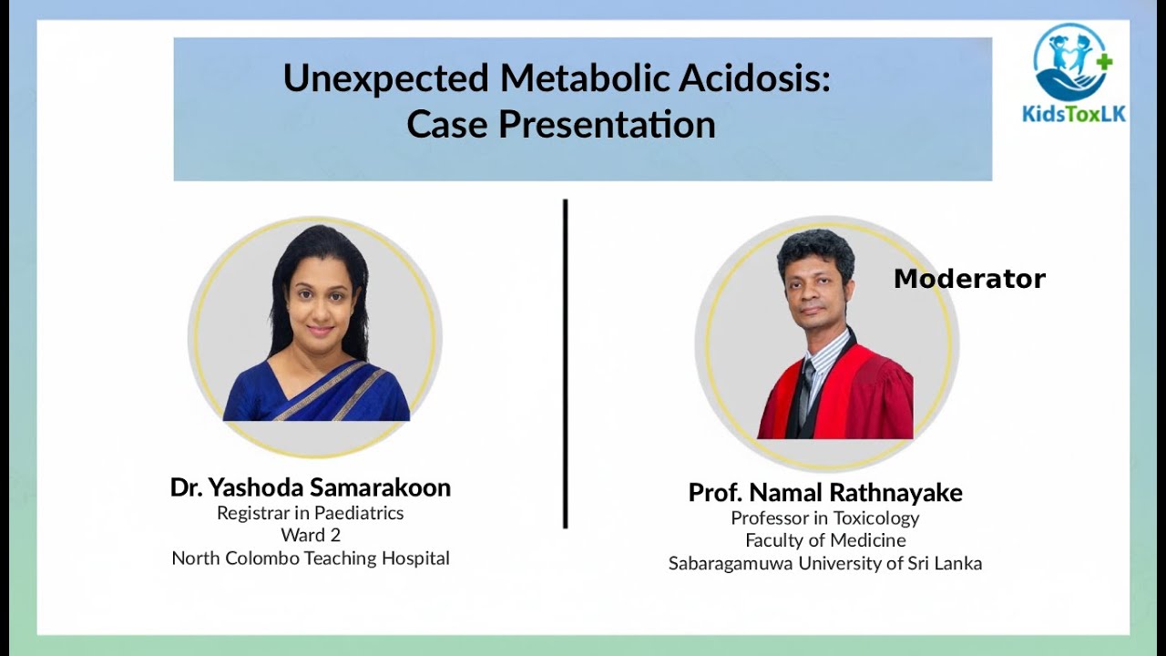 Unexpected Metabolic Acidosis: Case Presentation