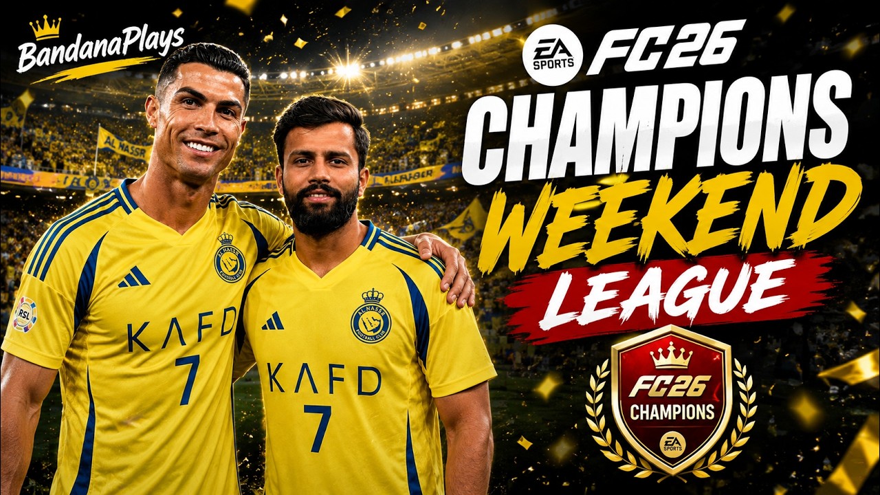 FC 26 Champions Finals Weekend League Gameplay | Packed the 99 Ronaldinho & It's INSANE🔥BandanaPlays
