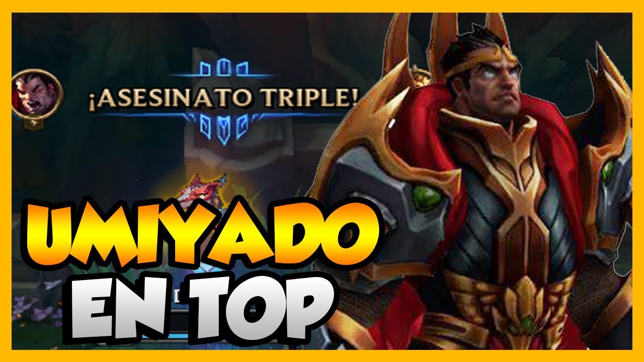 ME SACA UN CAMPEON DE RANGO EN TOP Y LO UMIYO | LEAGUE OF LEGENDS.