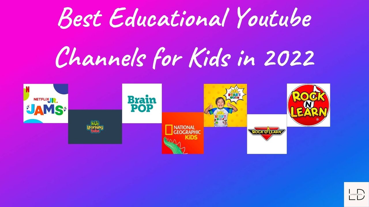 Best Educational youtube channels for kids 2022