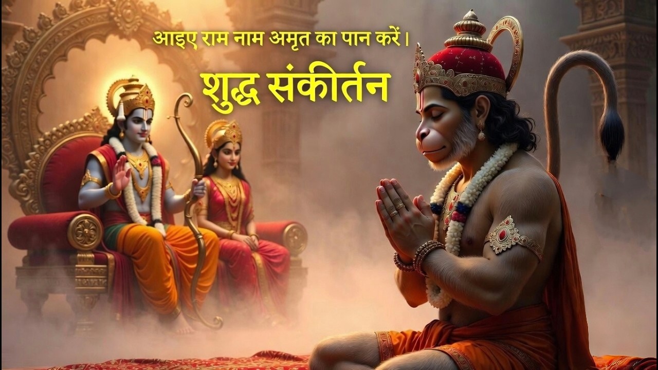 आइए राम नाम अमृत का पान करें।