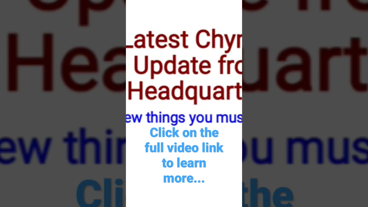 Latest from #chymall #cryptocurrency #makingmoney