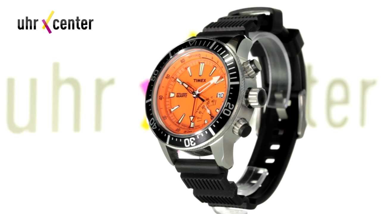 Timex T2N812 IQ Adventure Tiefenmesser Herrenuhr