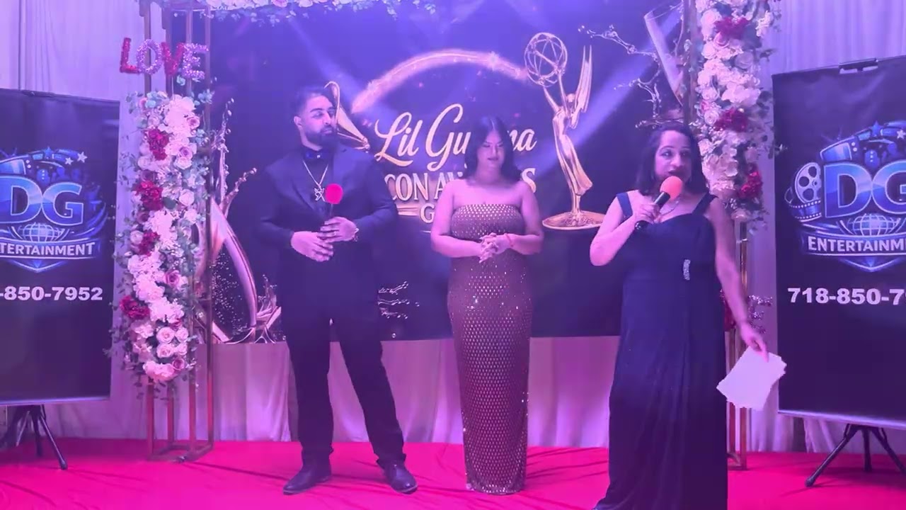 Dheeraj Gayaram’s Lil Guyana Icon Awards Gala at Jericho Palace 3/14/26 Awards Present Randy Recklez