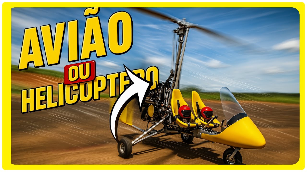 AUTOGIRO- CONHEÇA ESSA AERONAVE DIFERENTE!