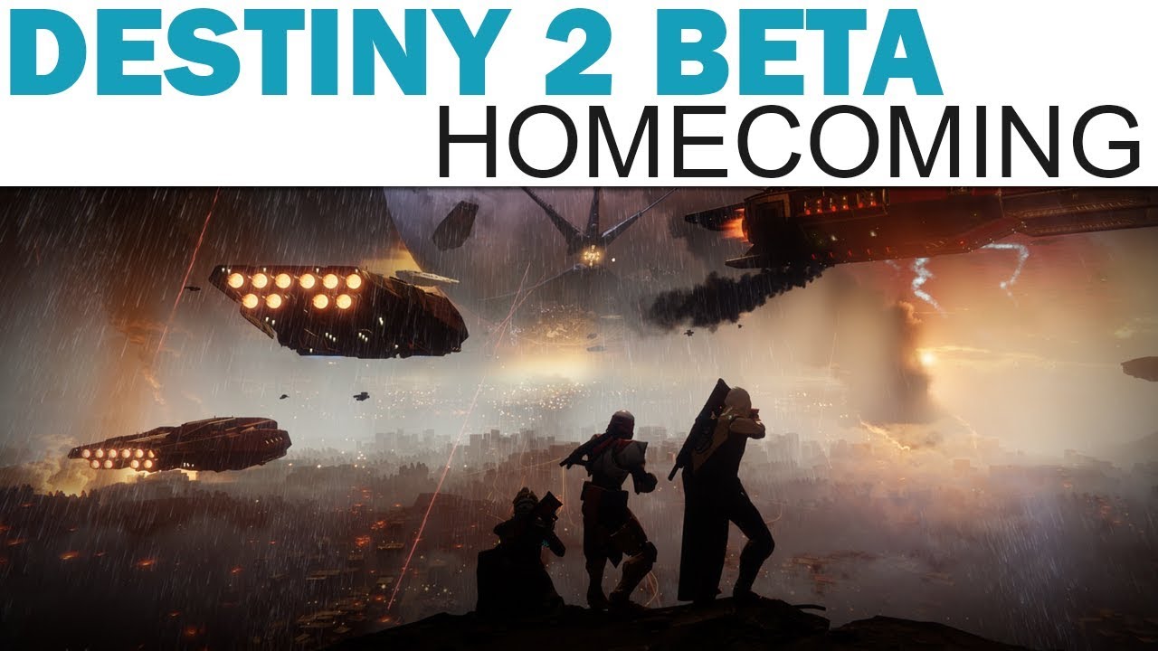 Destiny 2 (PC Open Beta) - Story Playthrough - Homecoming