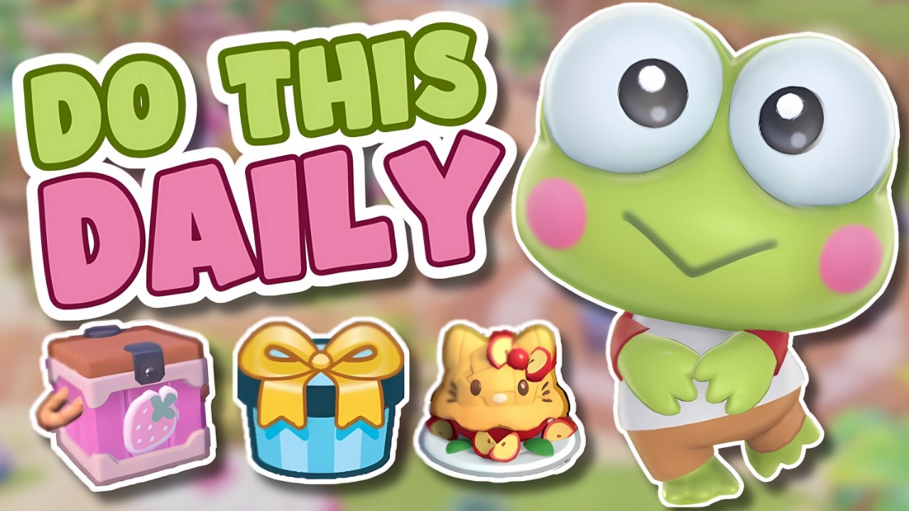 Top Must-do Daily Tasks For Beginners In Hello Kitty Island Adventure! 🎀🌺