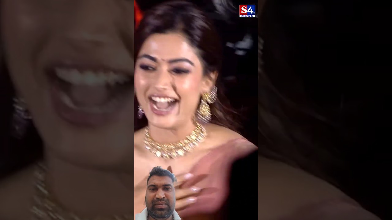Actress Rashmika, Sreeleela Entry Pushpa's WILDFIRE EVENT| #shortfeed#sreeleela#rashmika S4tv News