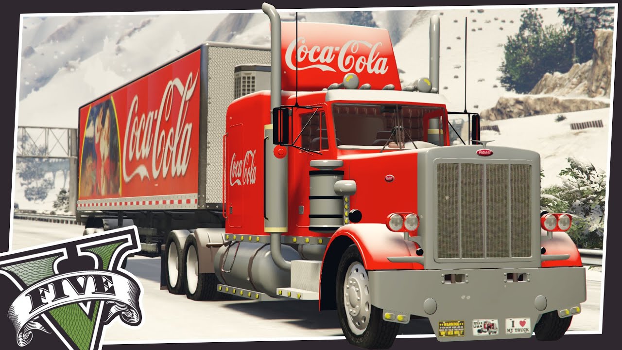 COCA-COLA CHRISTMAS TRUCK IN GTA 5!