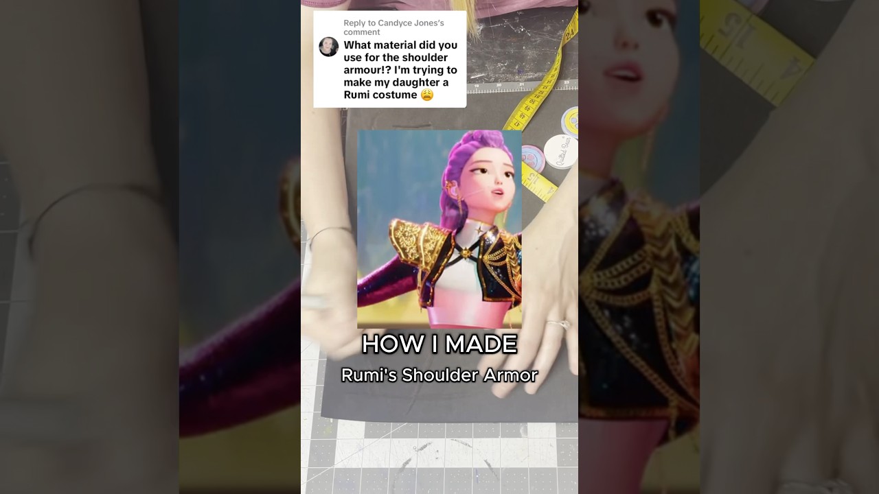 More info on how to make the shoulder armor! 