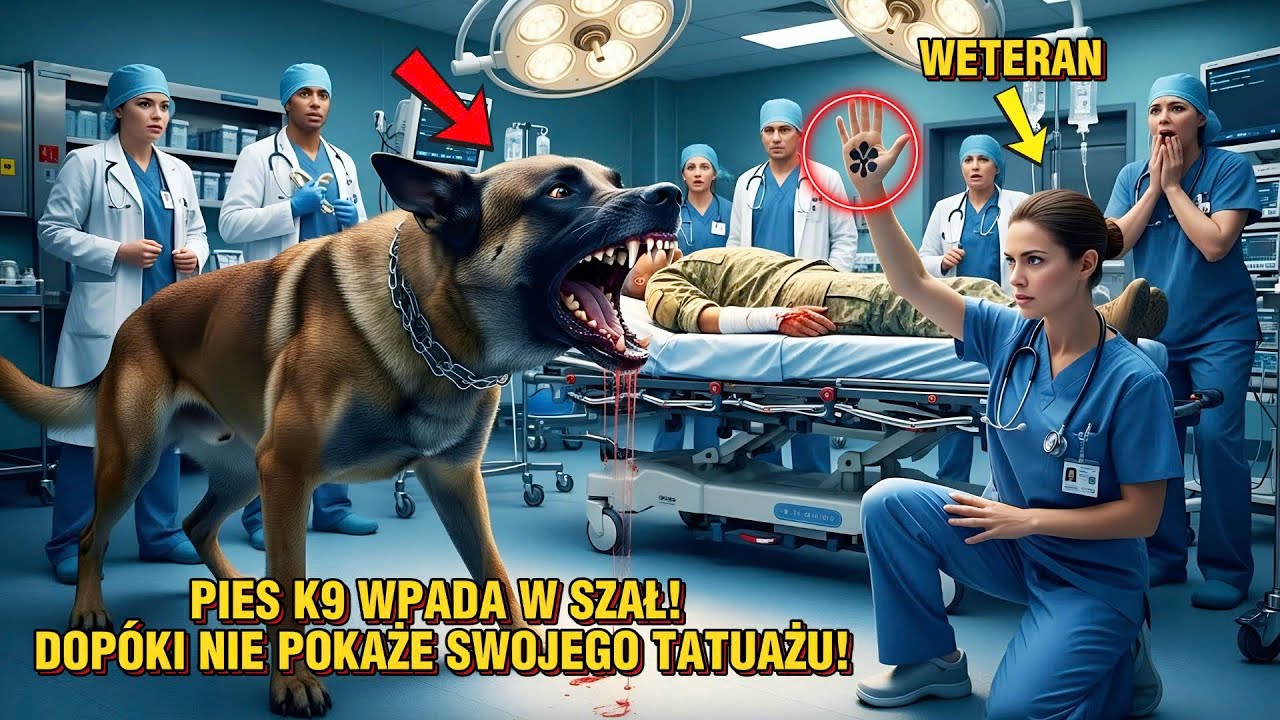 Pies K9 czuwał 6 godzin przy ciele SEAL a — aż nowa pielęgniarka pokazała tatuaż