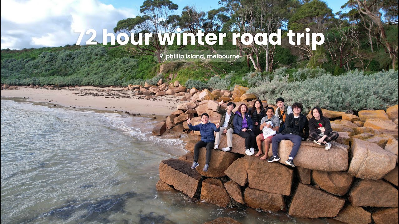 vlog •  a road trip to phillip island, melbourne
