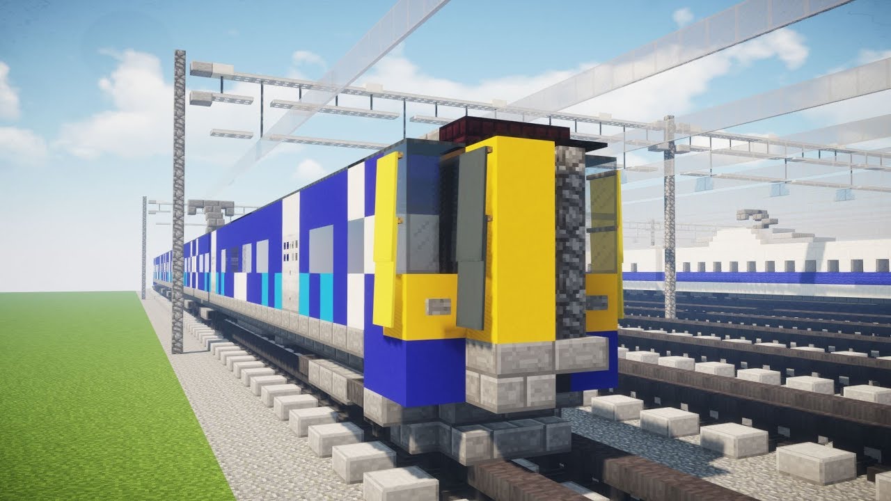 Minecraft ScotRail British Rail Class 380 Desiro Tutorial