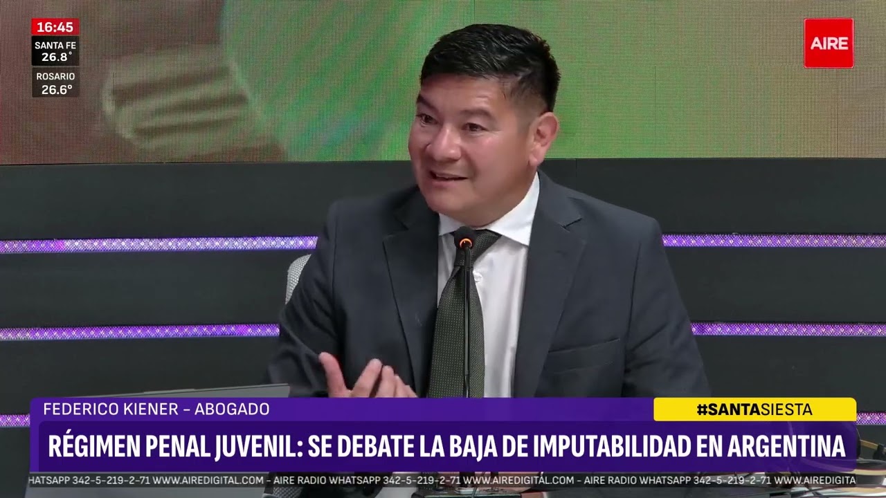 Baja de la edad de imputabilidad: tiene dictamen la modificación al Régimen Penal Juvenil