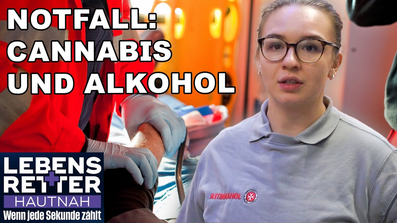 Cannabis und Alkohol: Patient zeigt Anzeichen eines Suchtproblems | Lebensretter hautnah | SAT.1