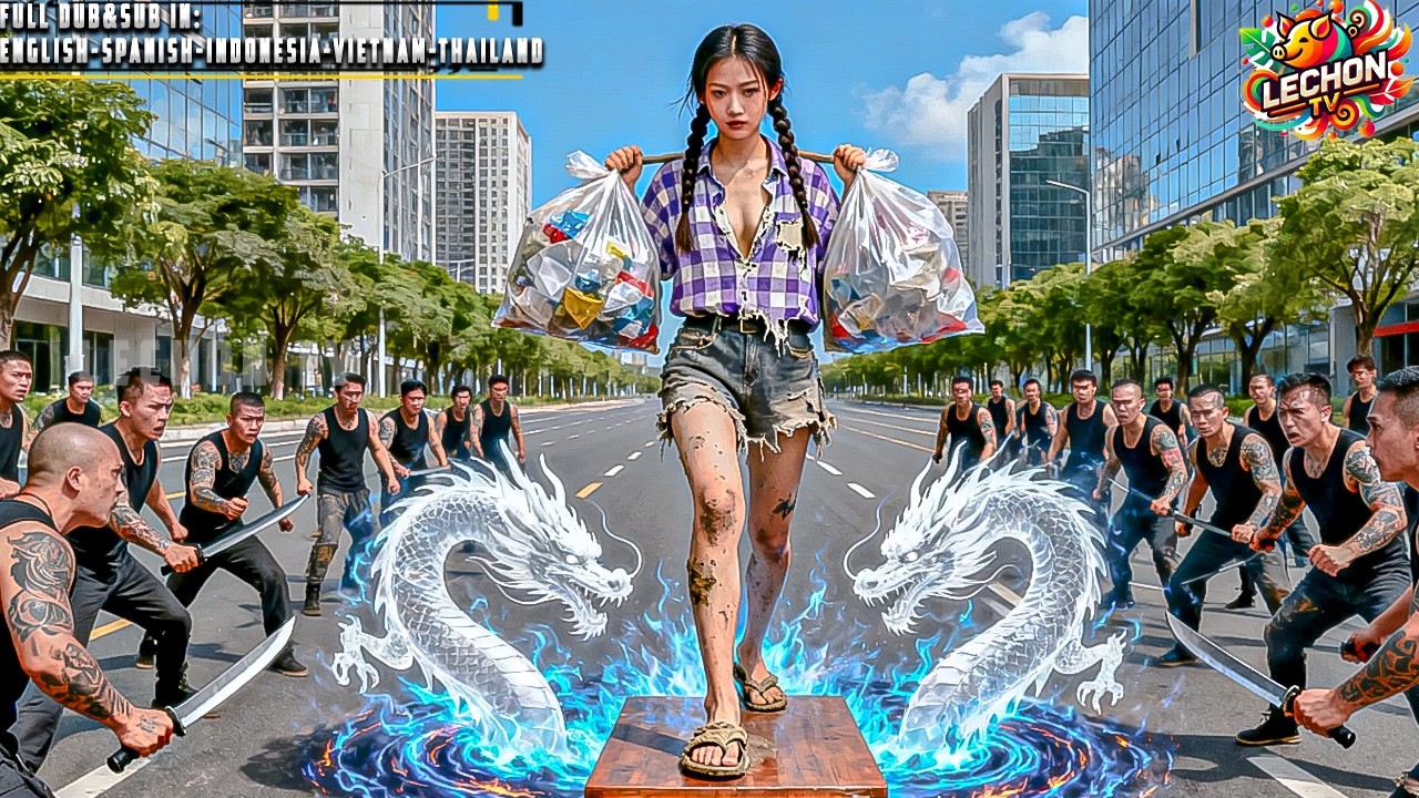 Female Billionaire Disguised As A Beggar Is Bullied By Thugs—Snaps And Wipes Them All Out
