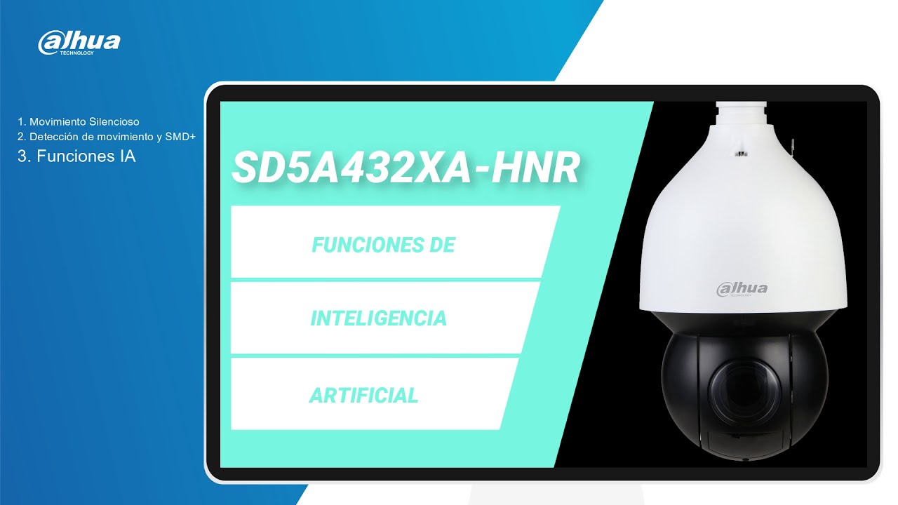 WIZSENSE PTZ | SD5A432XA-HNR PARTE 2: FUNCIONALIDADES DE IA