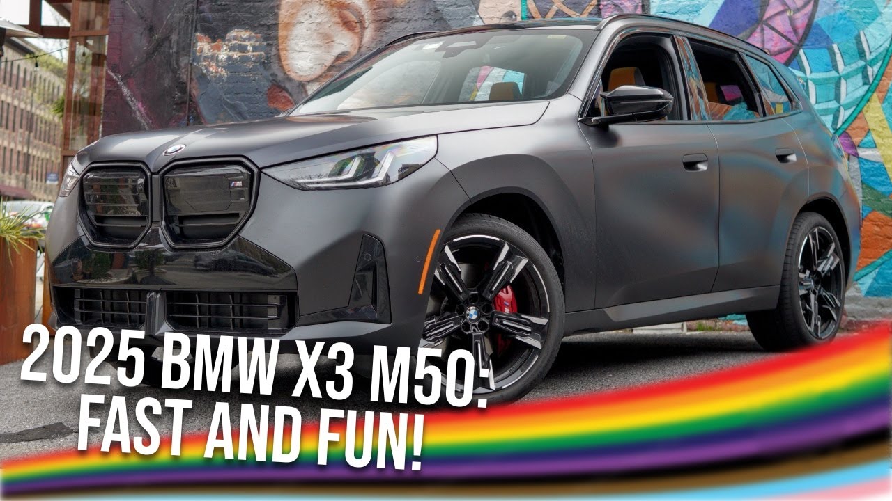 The 2025 BMW X3 M50 is Dynamically Great with Controversial Looks