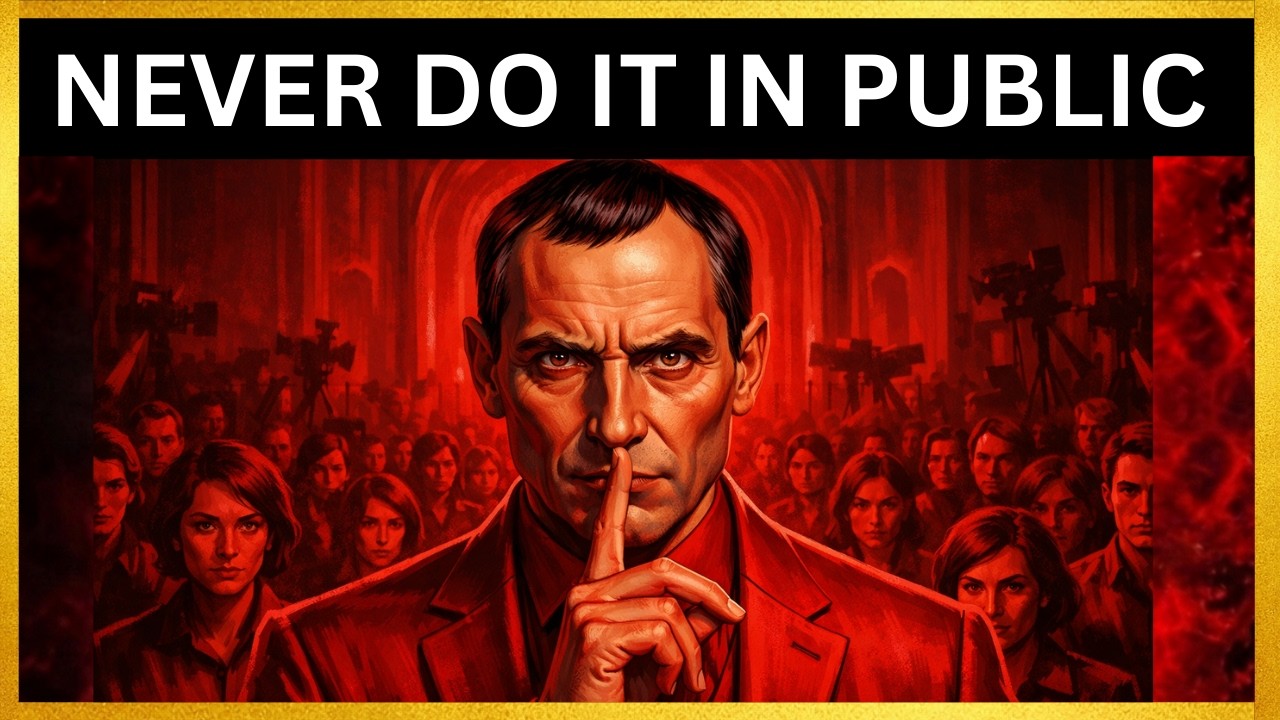 7 Things You Should NEVER Do In Public (Machiavellianism)