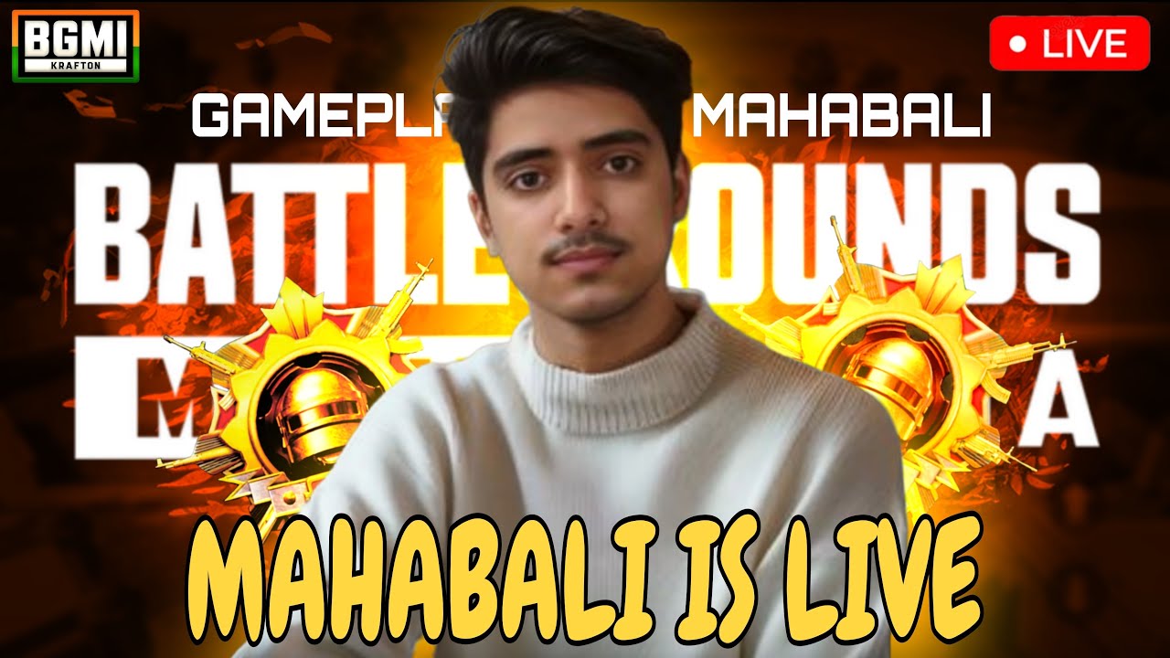 MAHABALI IS LIVE WITH RUSH GAMPLAY #bgmi #bgmilive ‪‪‪‪‪‪