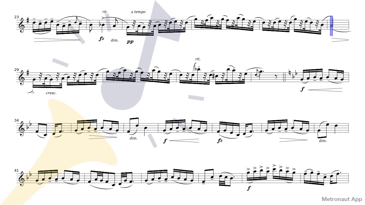 Violin - Antonín Dvořák - Humoresques Op.101 - VII. Poco lento e grazioso