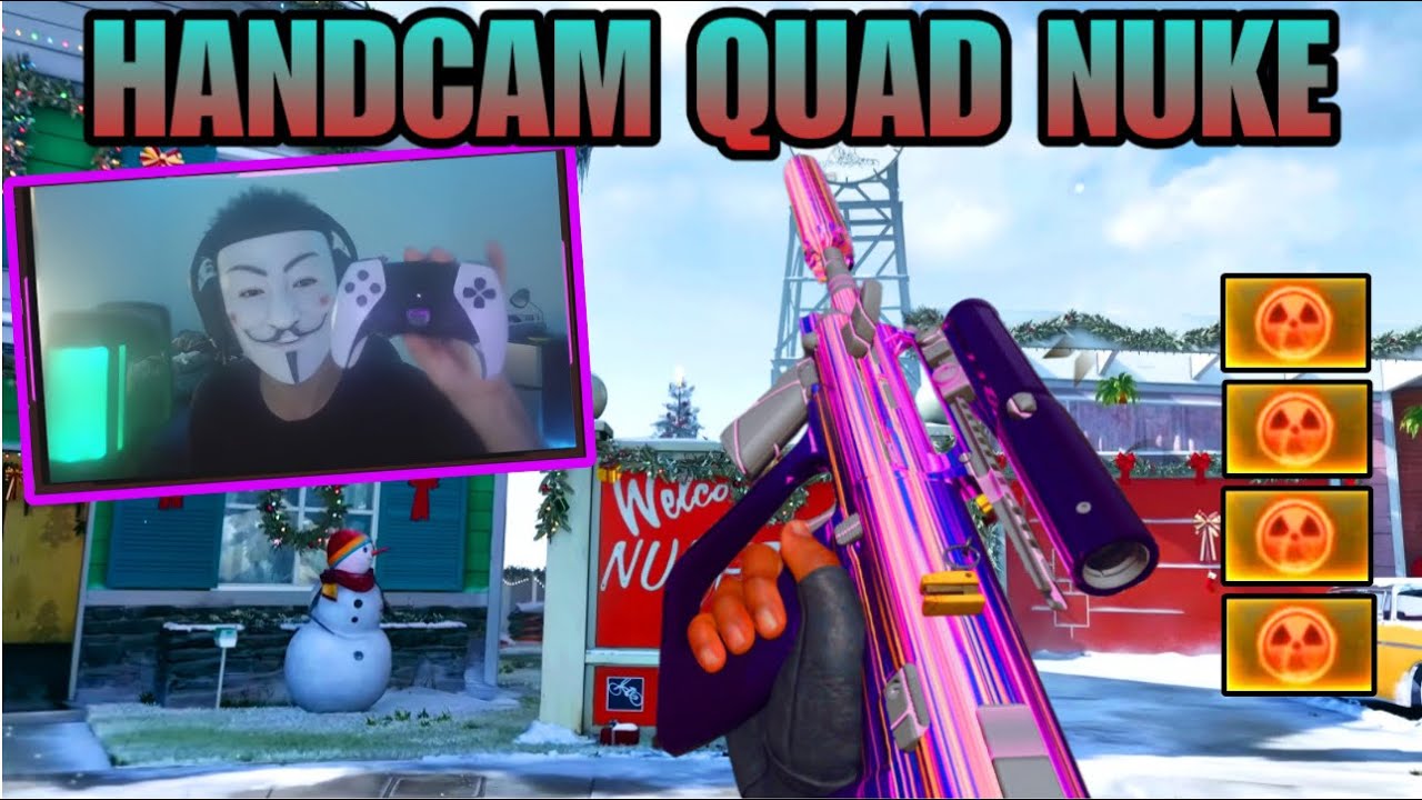 4 NUKES in 1 GAME on NUKETOWN 😈(BLACK OPS 6 HANDCAM + SETTINGS)
