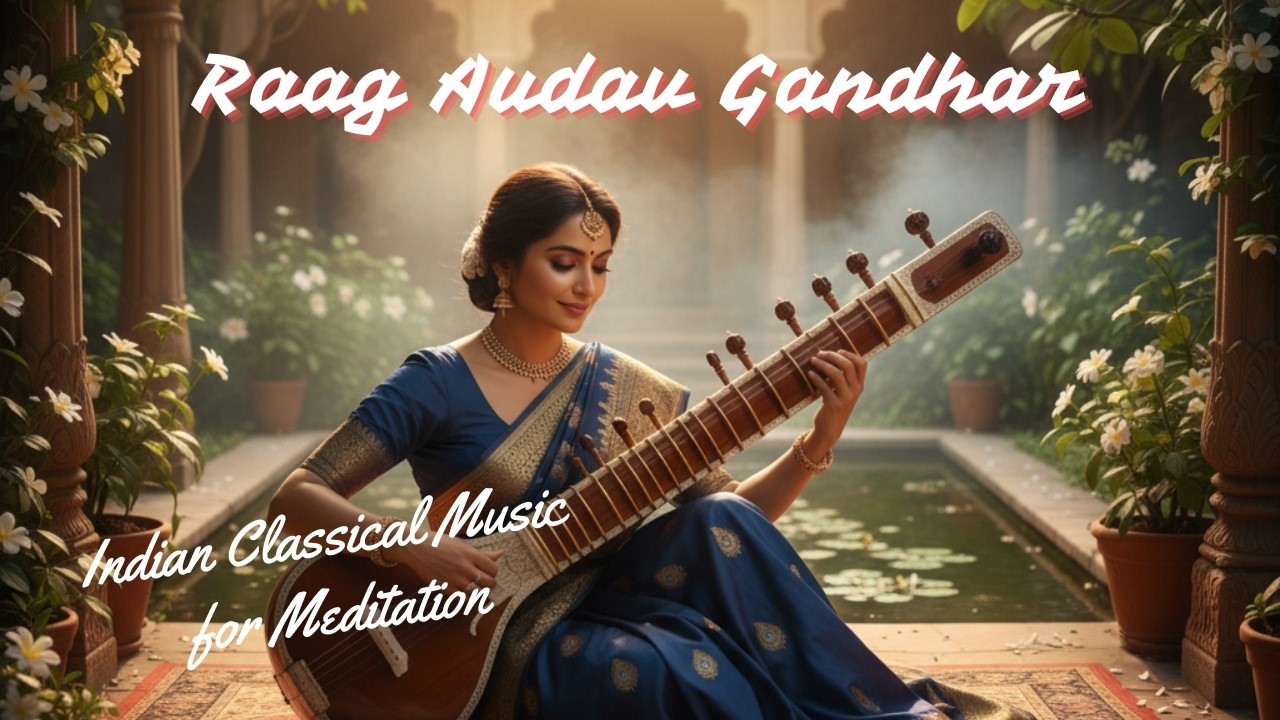 Raag Audav Gandhar | Calm Classical Meditation | Sittar & Tabla