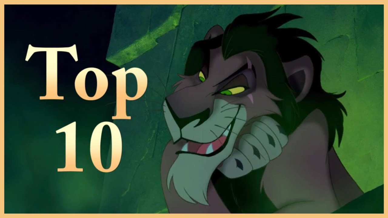 Top 10 - Méchants de la Renaissance DISNEY