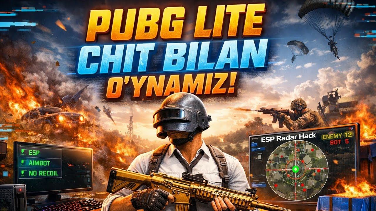 PUBG LITE ENG ZO&lsquo;R O&lsquo;YIN! 🔥 20 KILL GAMEPLAY | Uzbek Gaming #pubglite