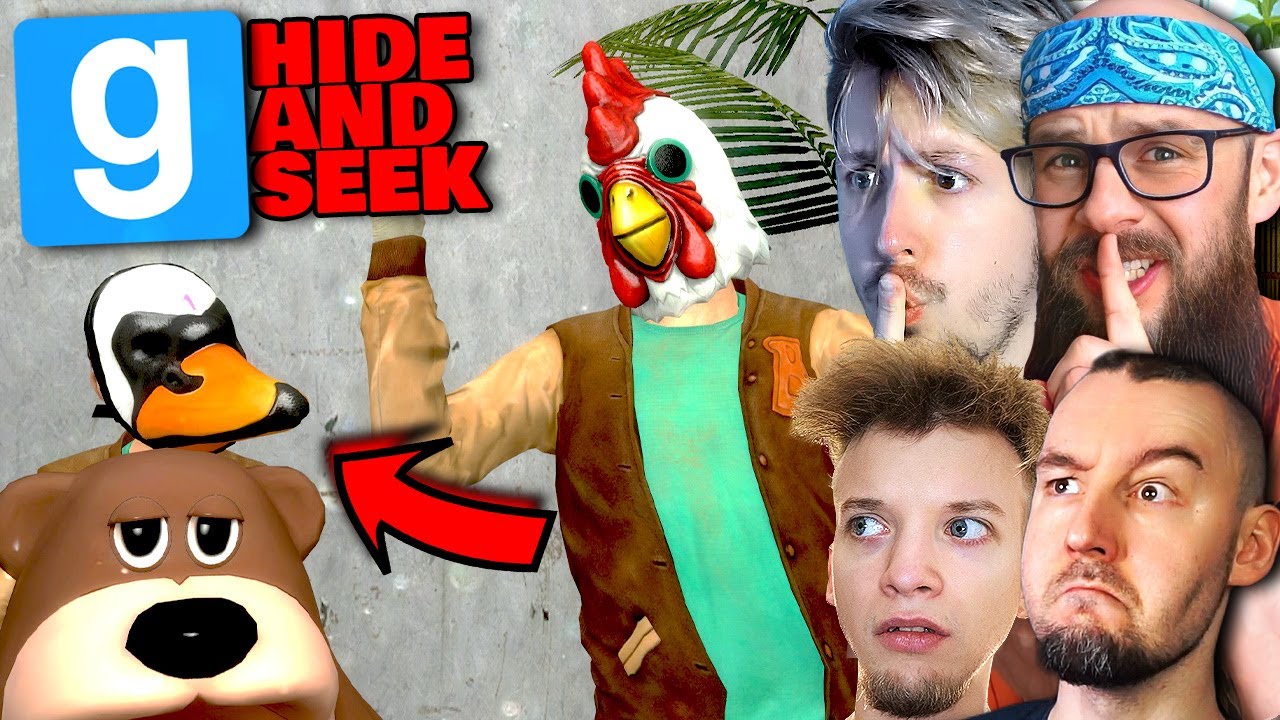 Bawimy się w *CHOWANEGO* w GARRY'S MOD HIDE AND SEEK! 😲
